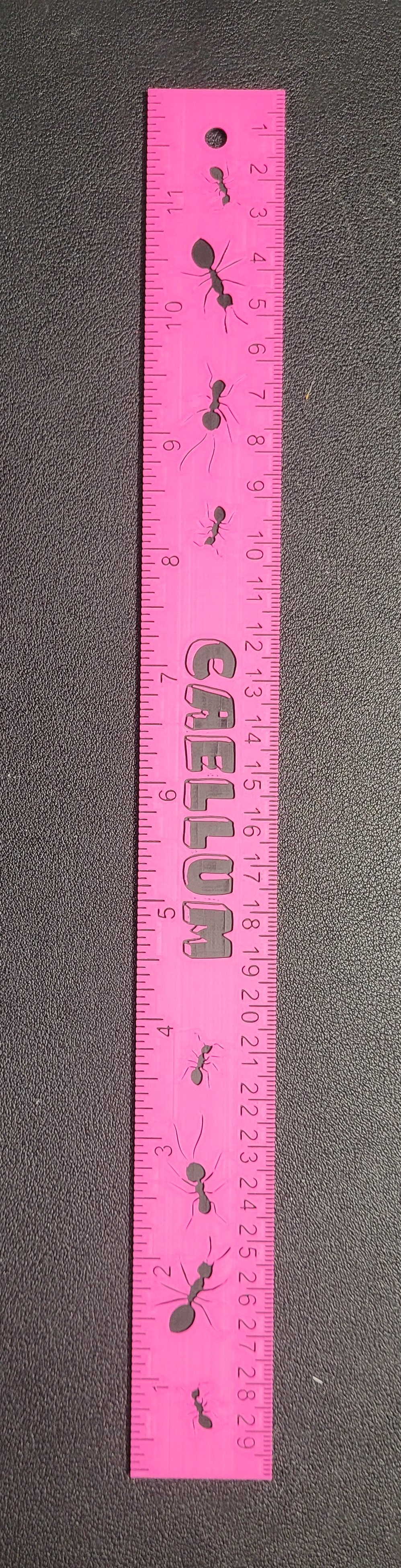 Ants design ruler